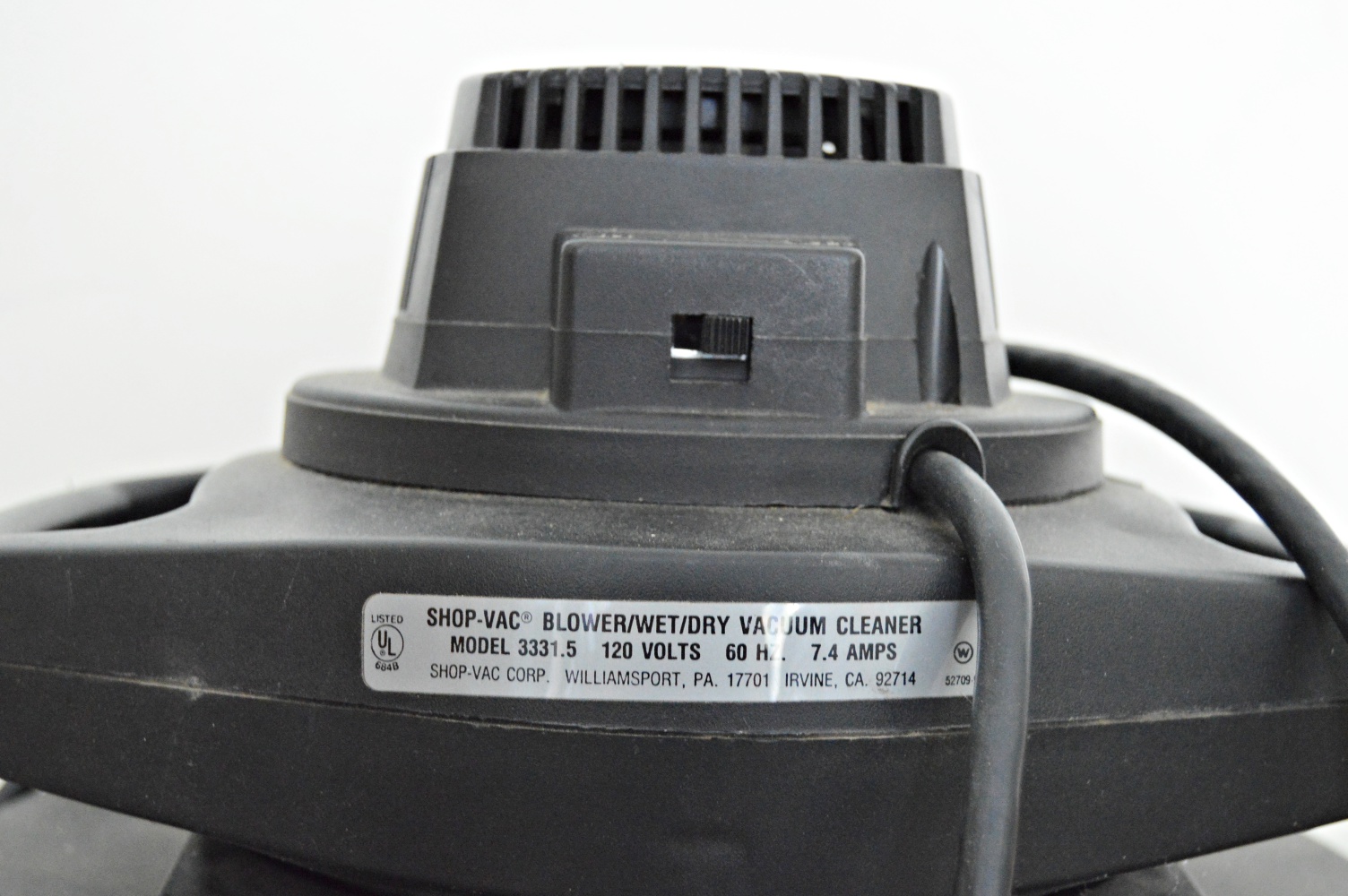 Ten Gallon Wet/Dry Shop-Vac Vacuum