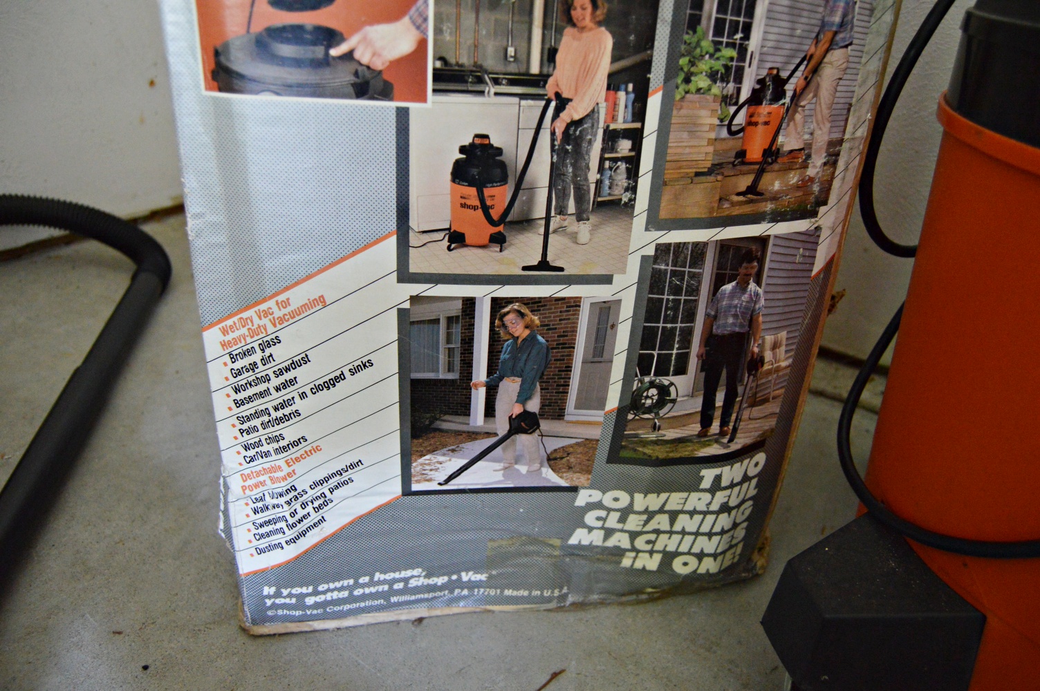 Ten Gallon Wet/Dry Shop-Vac Vacuum