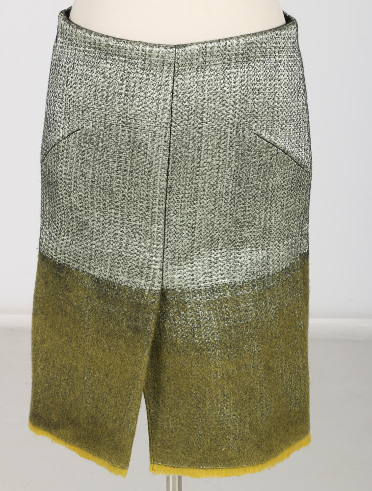 Prada Wool Pencil Skirt