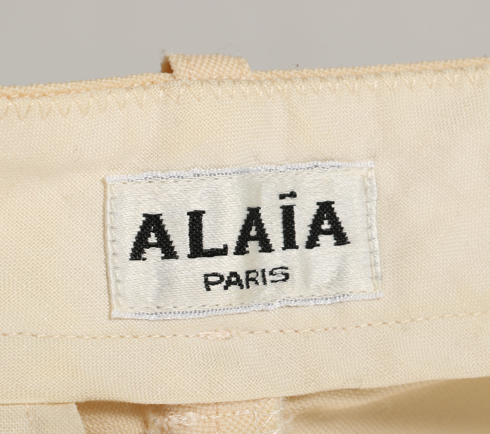 Pair of Alaia Pleated Slacks