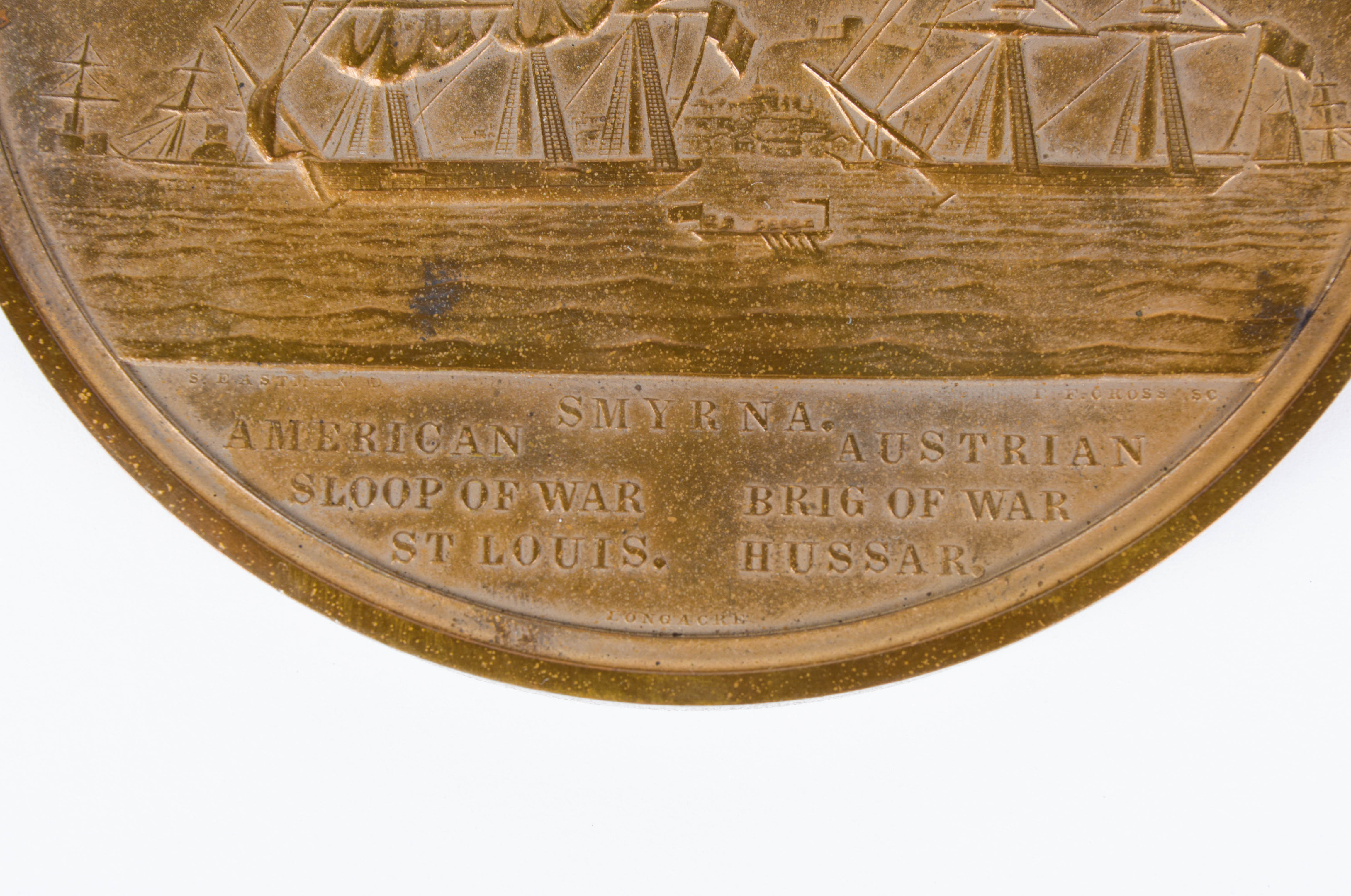 1854 U.S. Congressional Medal for Commander Duncan Ingraham