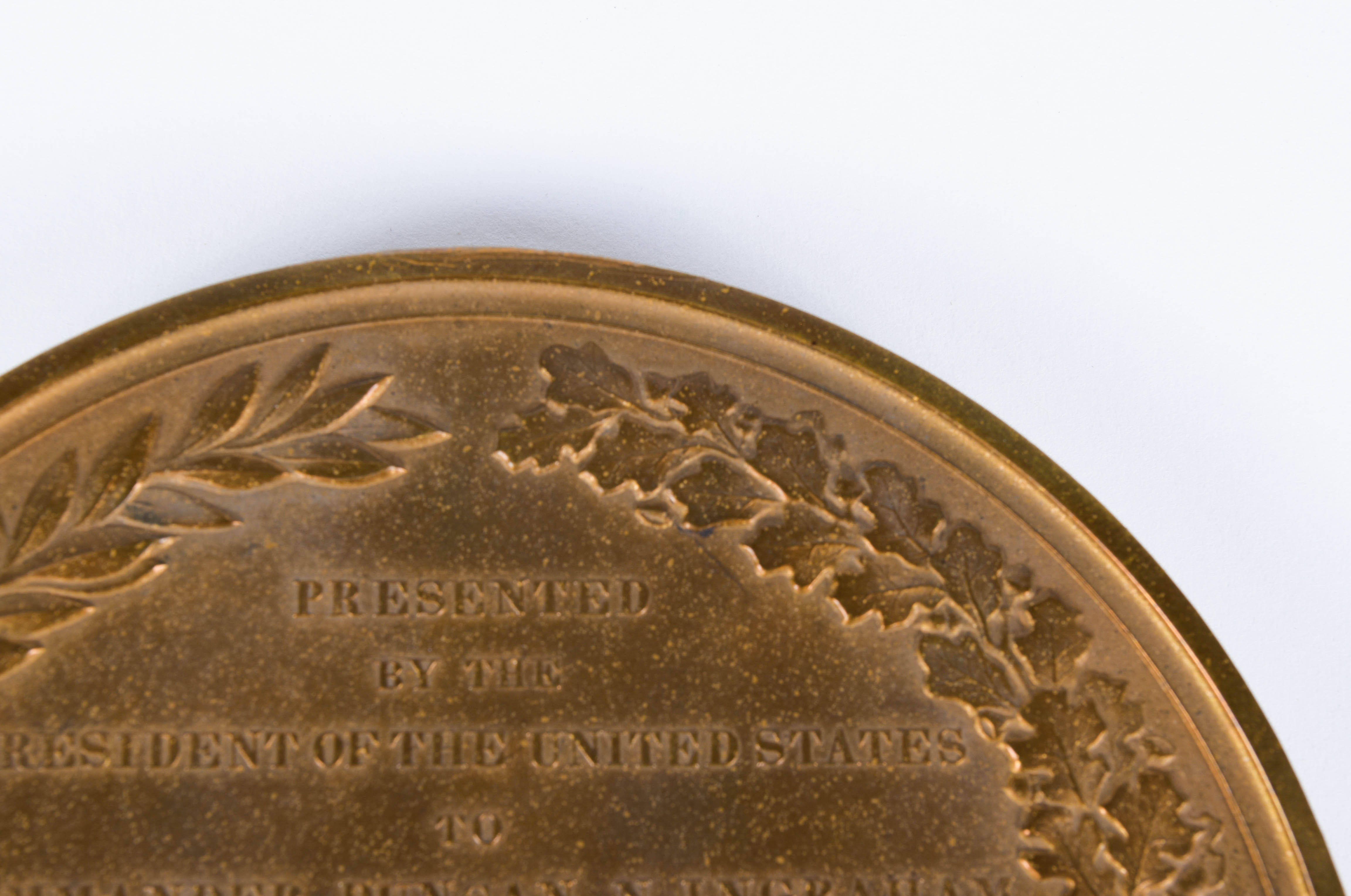 1854 U.S. Congressional Medal for Commander Duncan Ingraham