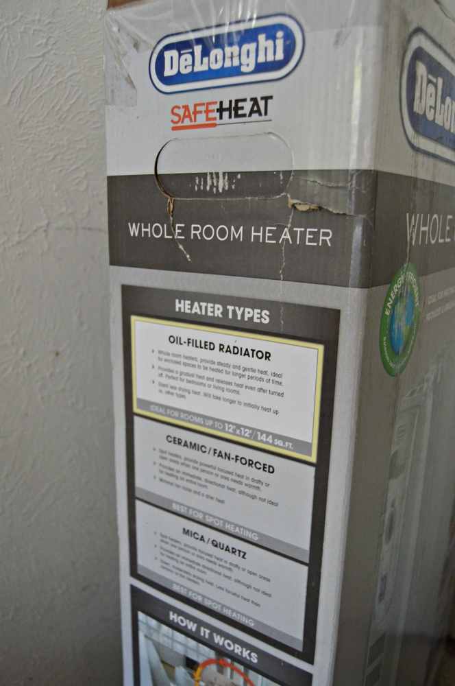 Two Portable Space Heaters and an Air Purifier