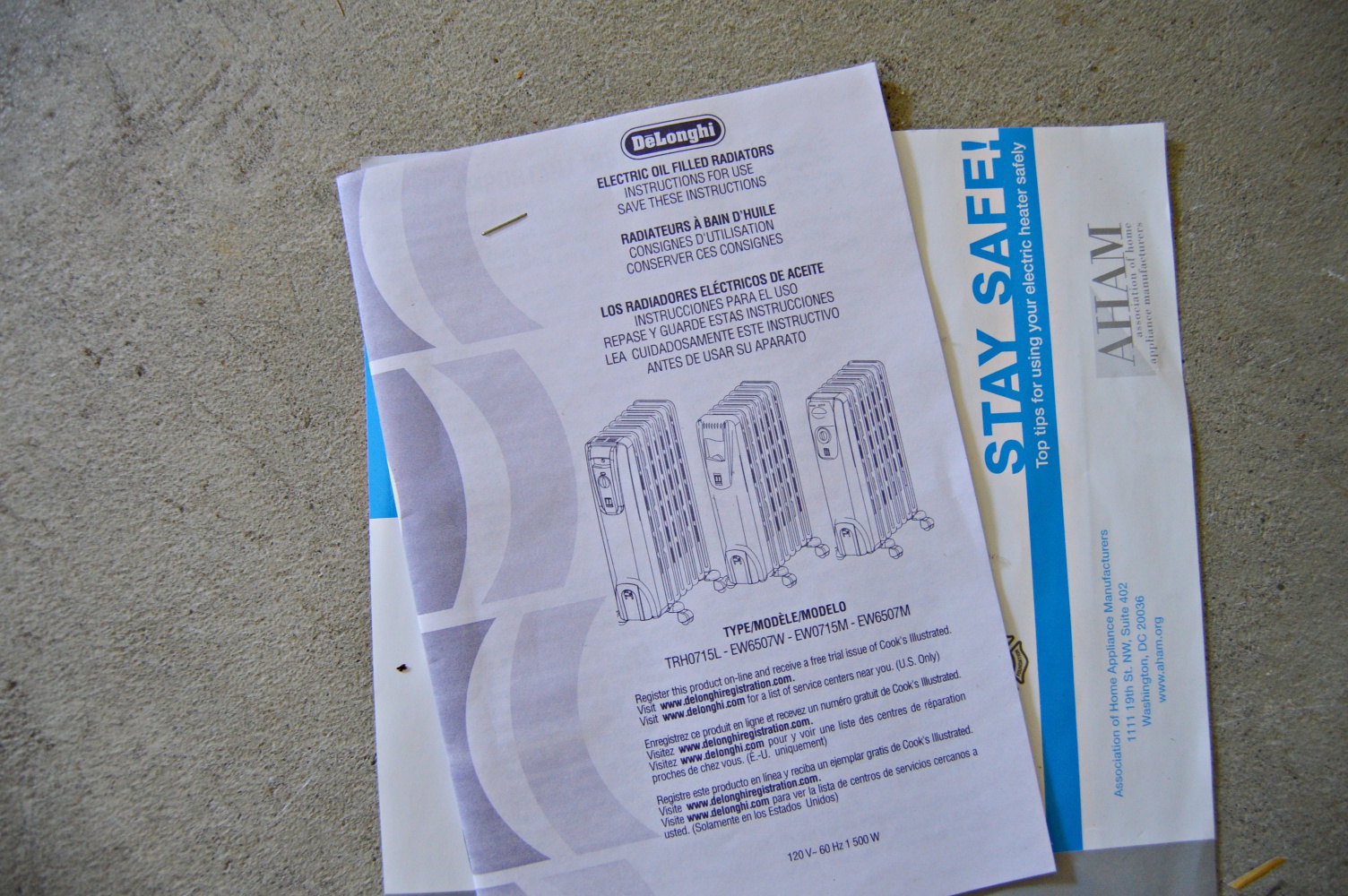 Two Portable Space Heaters and an Air Purifier