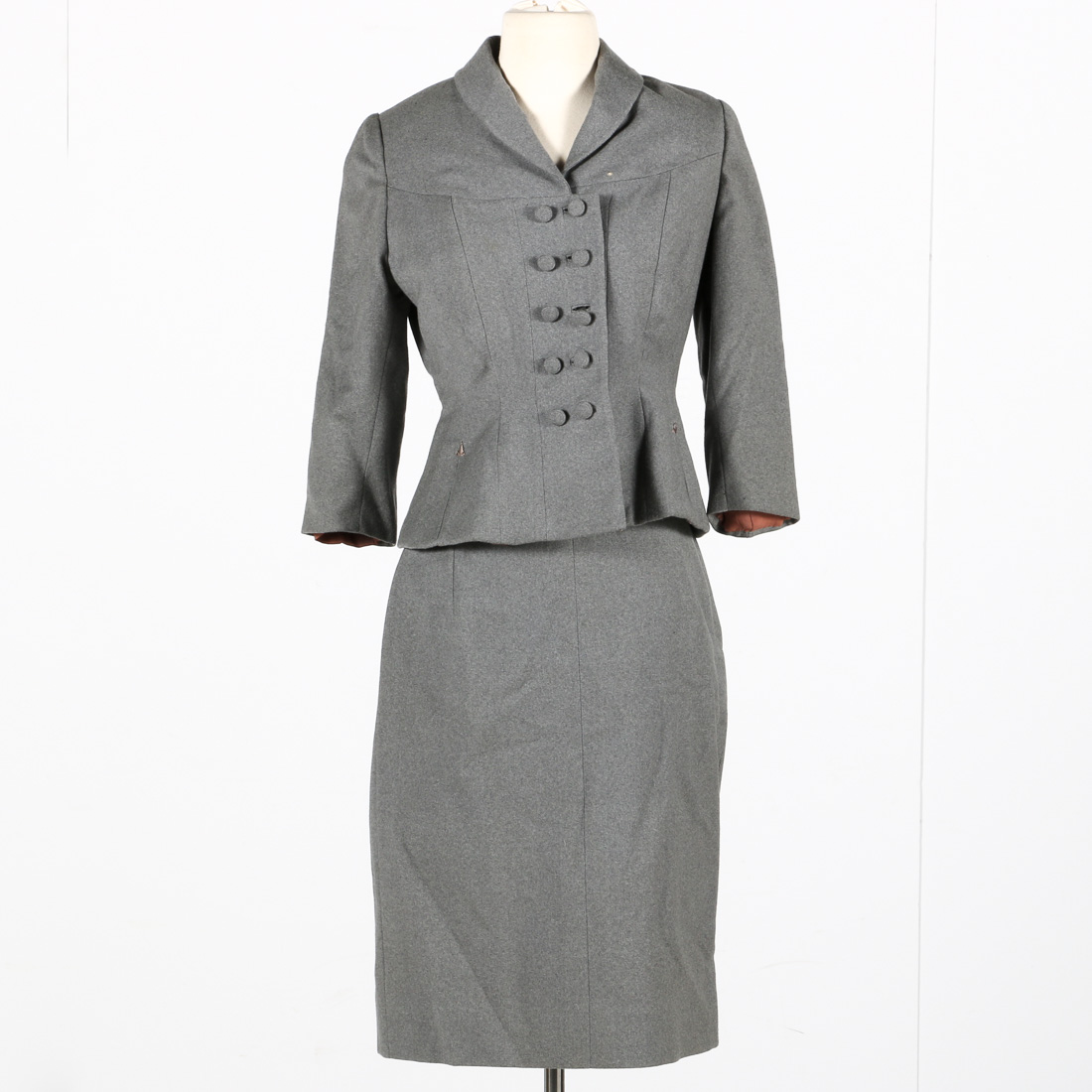 Women's Vintage Suit with Pencil Skirt