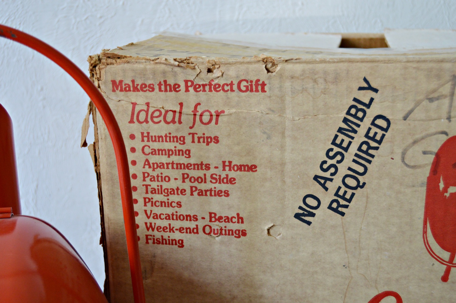 Portable Charcoal Grill and Grilling Supplies