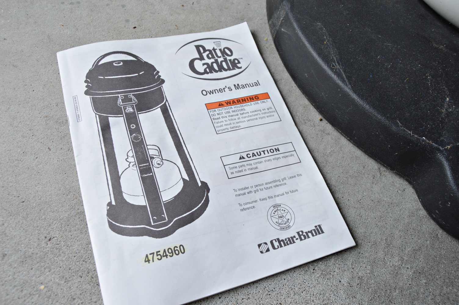 Char-Broil Patio Caddie Grill