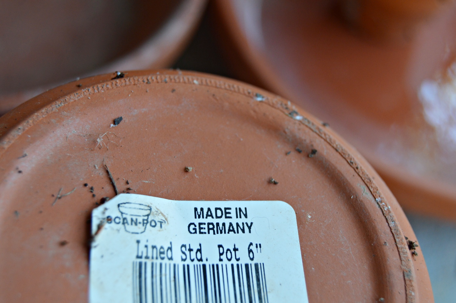 Gardening Pots with Italian, 1940s Dish Planters