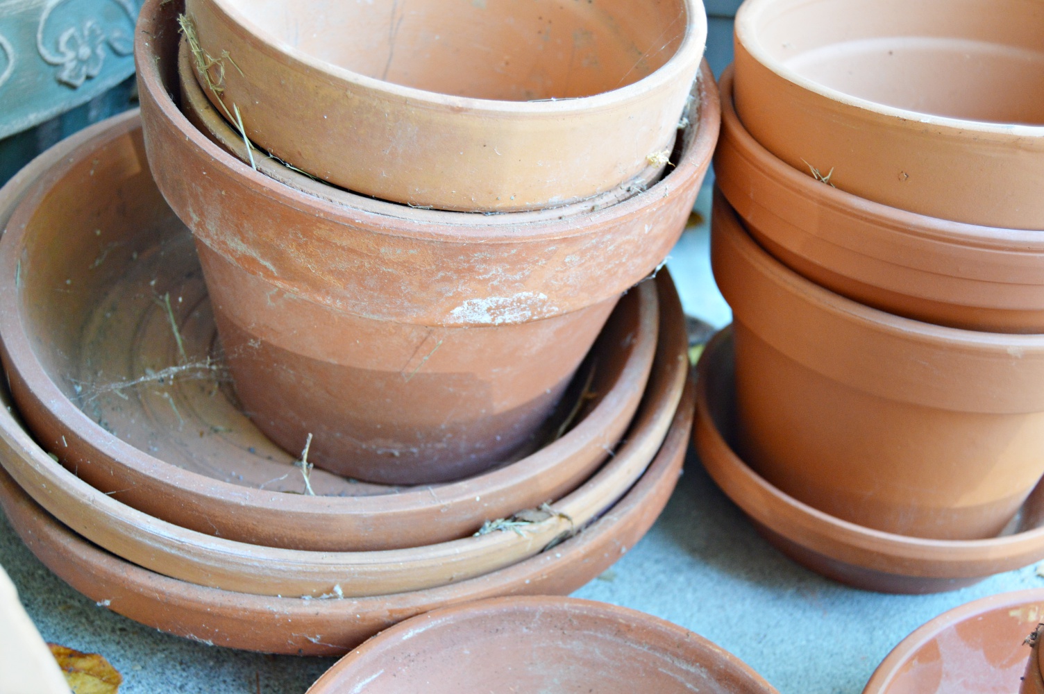 Gardening Pots with Italian, 1940s Dish Planters