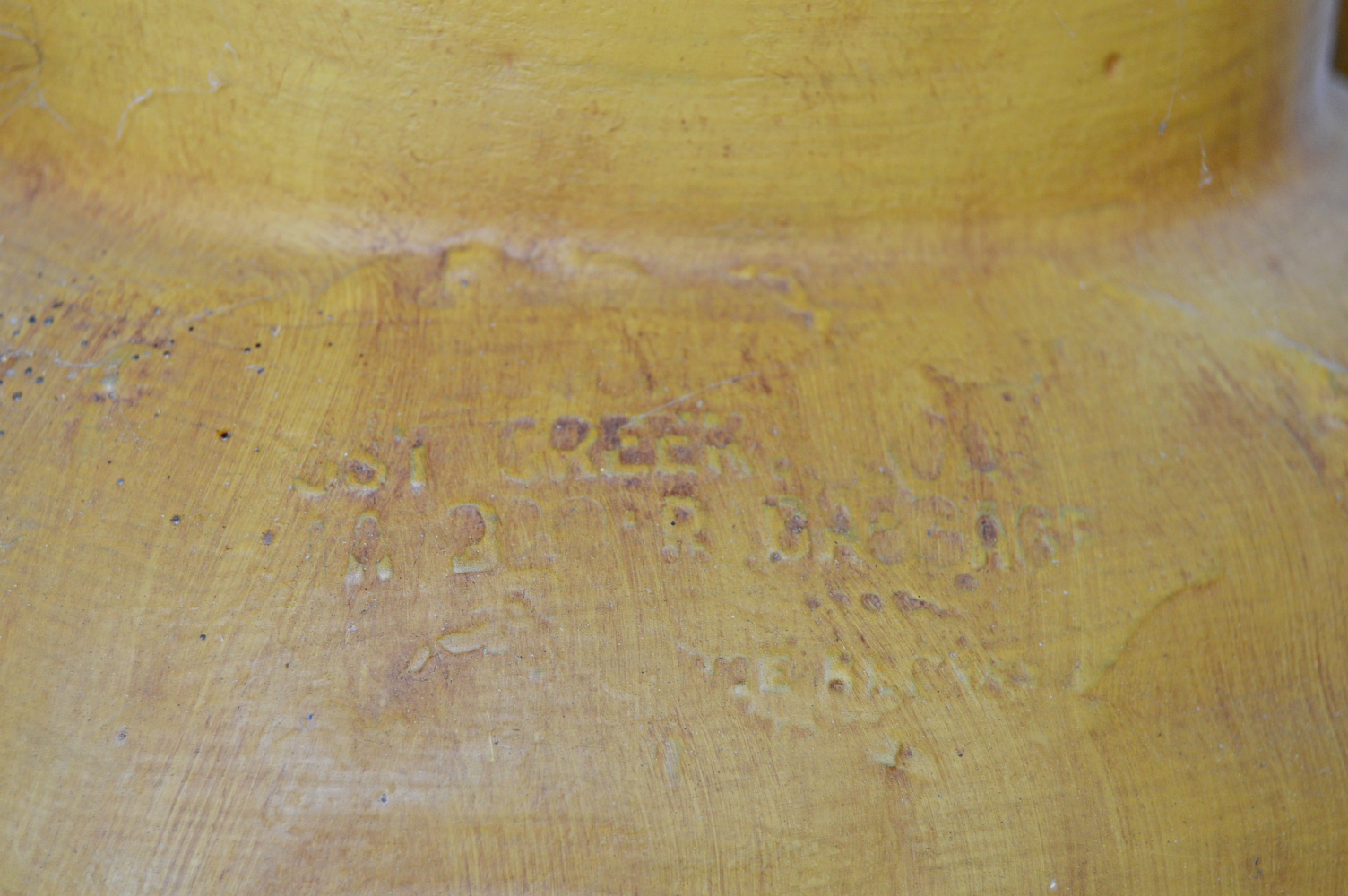 Two Vintage Painted Milk Cans, Coal Hod and Iron Cart