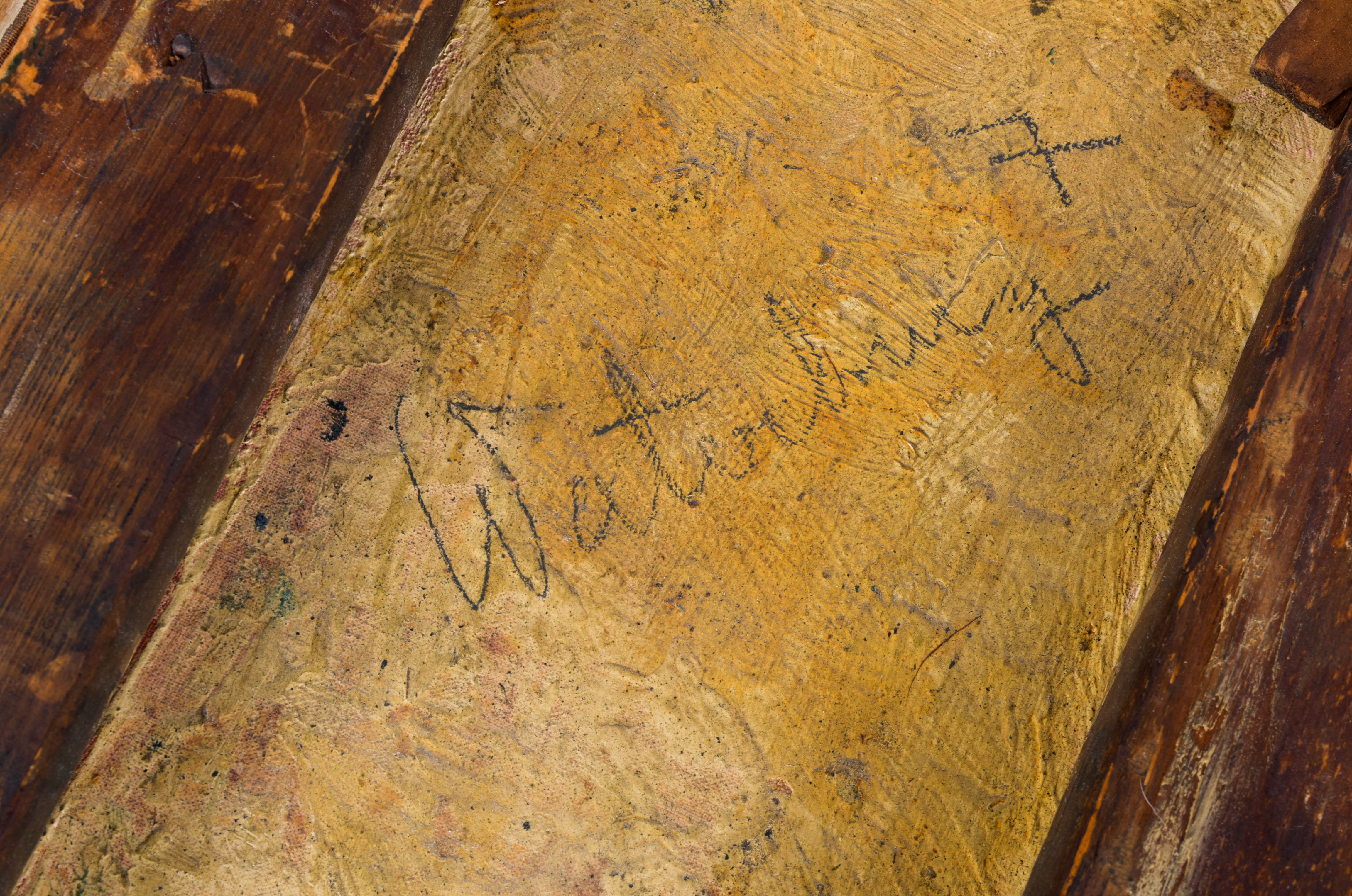 Antique Oil Painting "Twin Stars" After Luis Falero