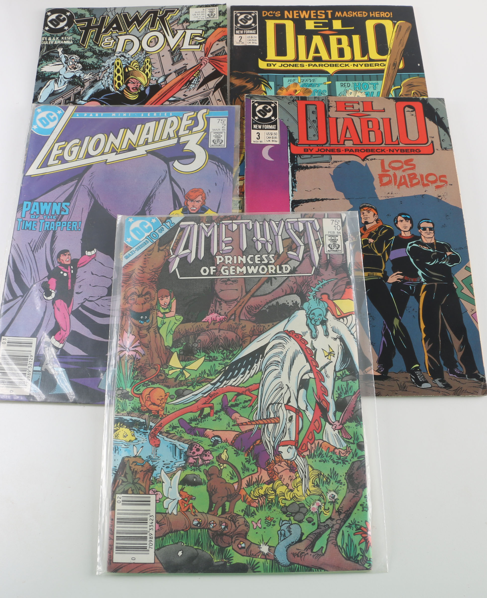 Collection of DC Comic Books