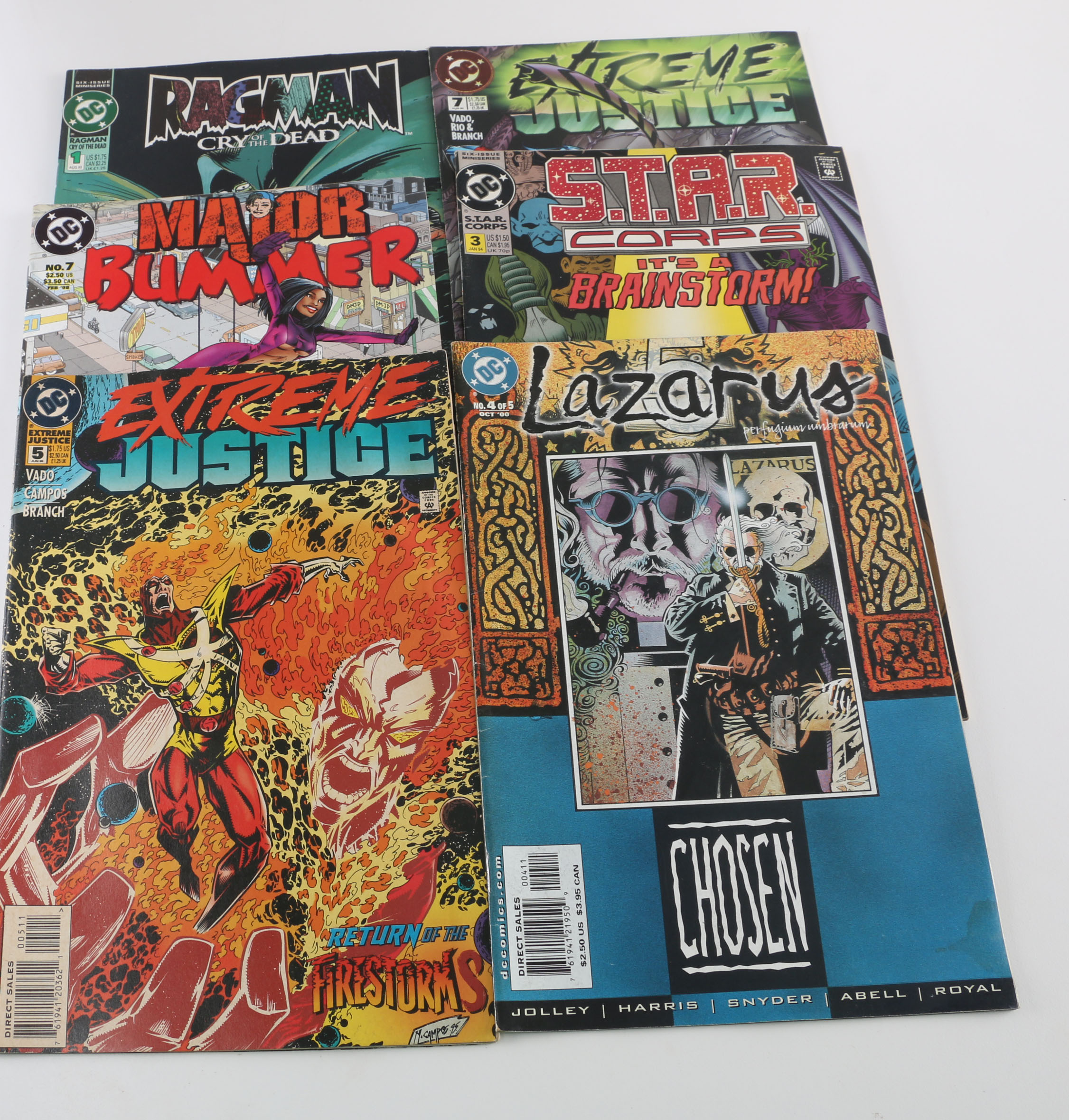 Collection of DC Comic Books