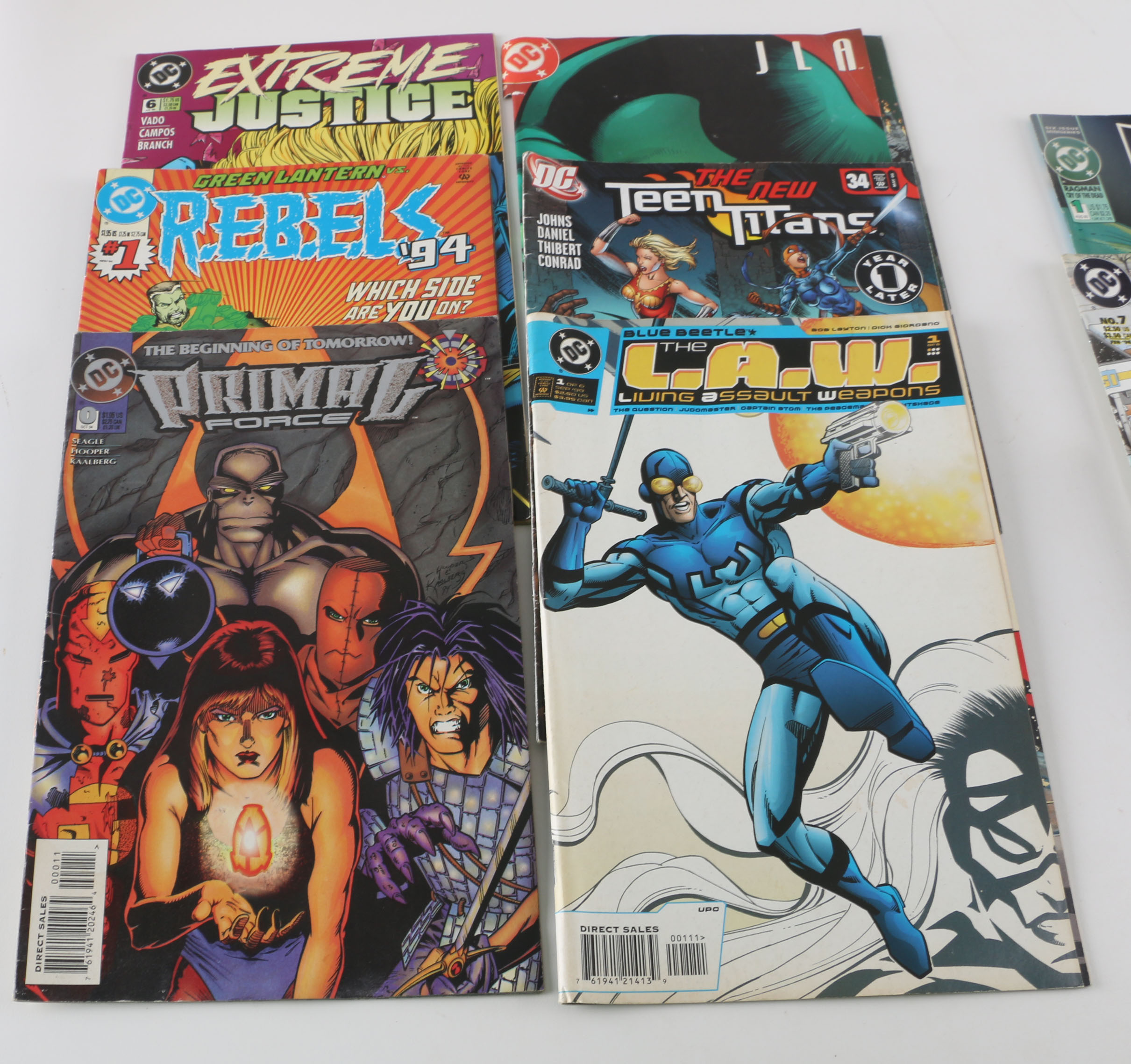 Collection of DC Comic Books