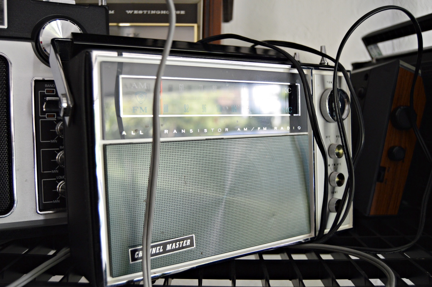 Shelving Unit With Tools, Electronics, Gardening Supplies