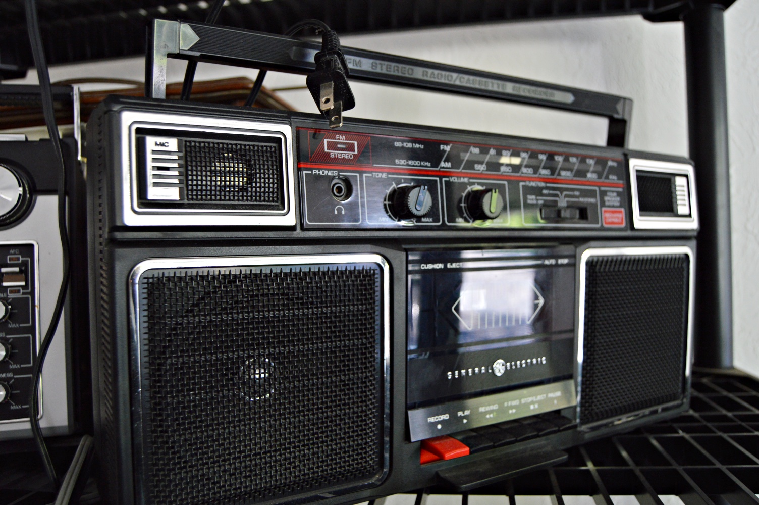 Shelving Unit With Tools, Electronics, Gardening Supplies