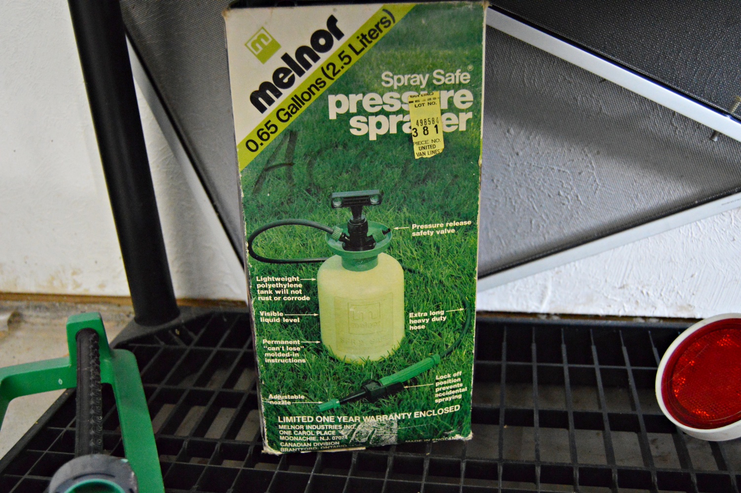 Shelving Unit With Tools, Electronics, Gardening Supplies