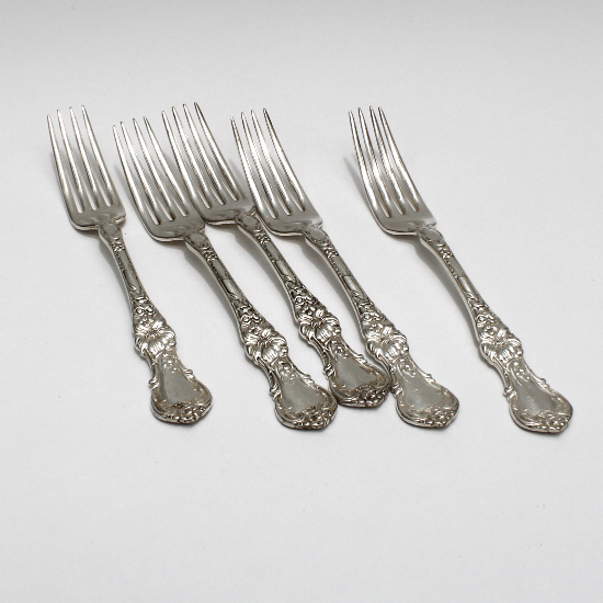 Vintage Silver Plate Dinner Forks