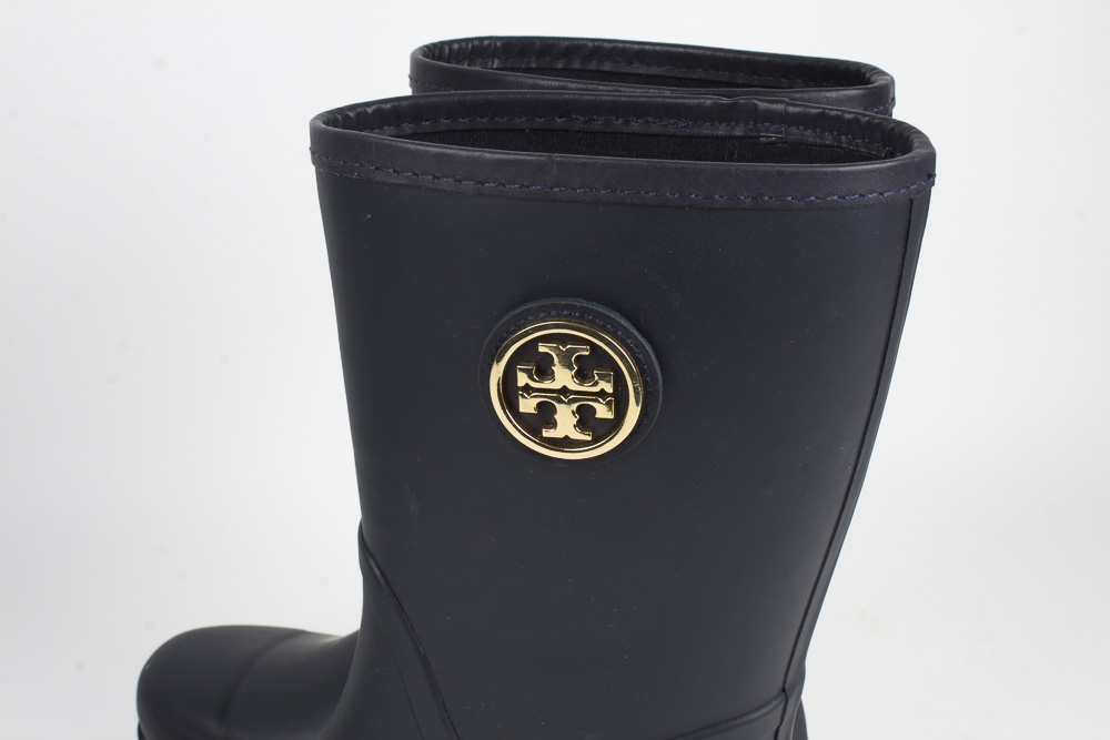 Tory Burch Rain Boots and Nylon Bag