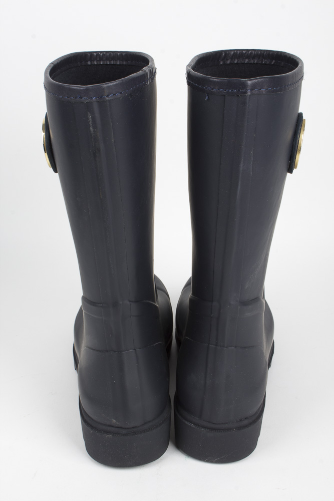 Tory Burch Rain Boots and Nylon Bag