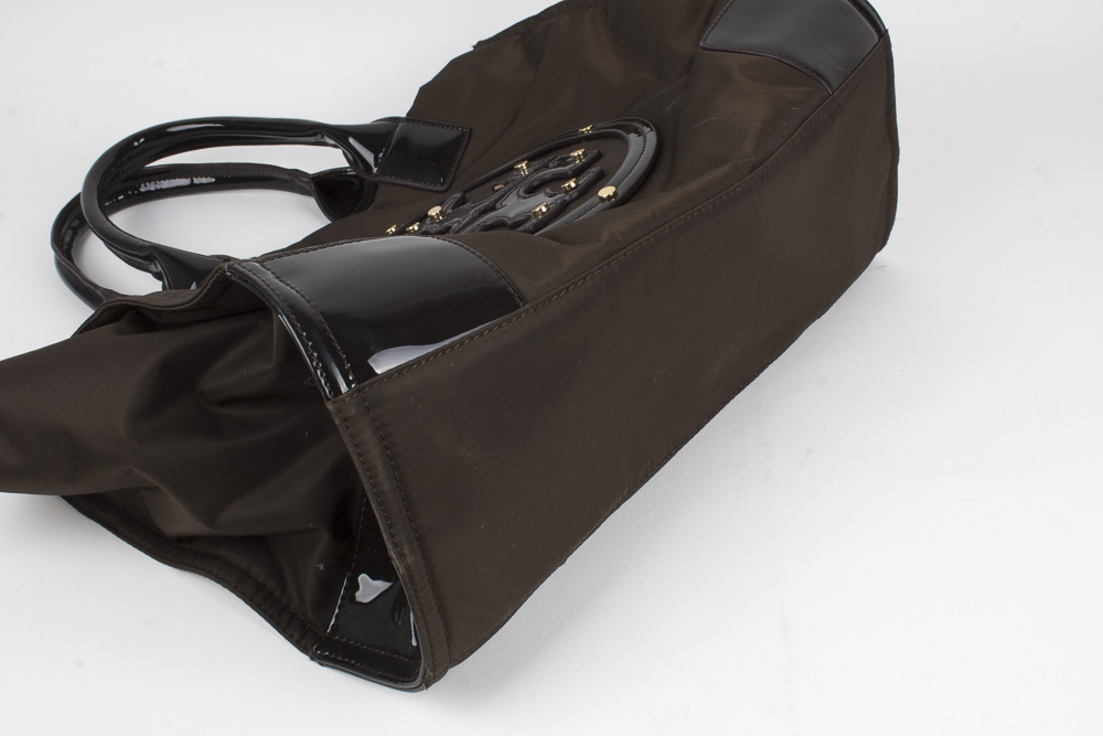 Tory Burch Rain Boots and Nylon Bag