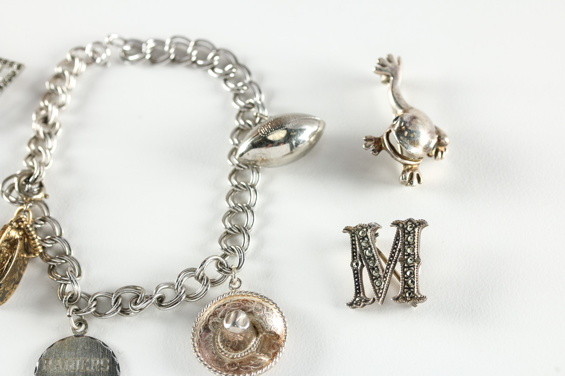 Assorted Sterling Silver Jewelry