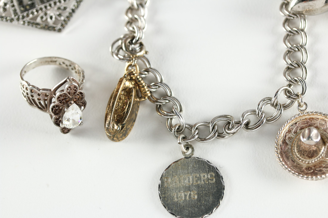 Assorted Sterling Silver Jewelry