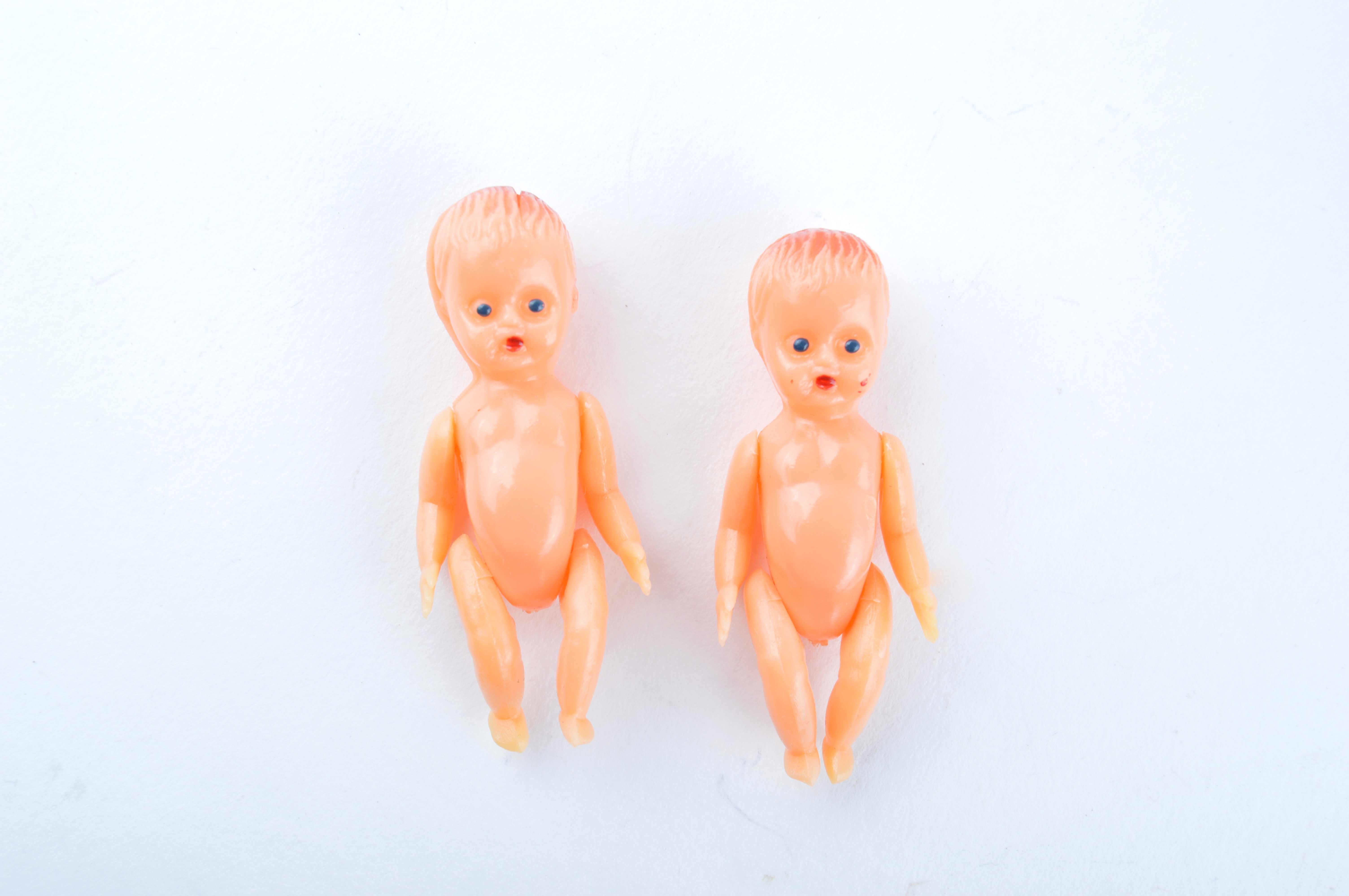 Assorted Vintage Plastic Mini-Babies