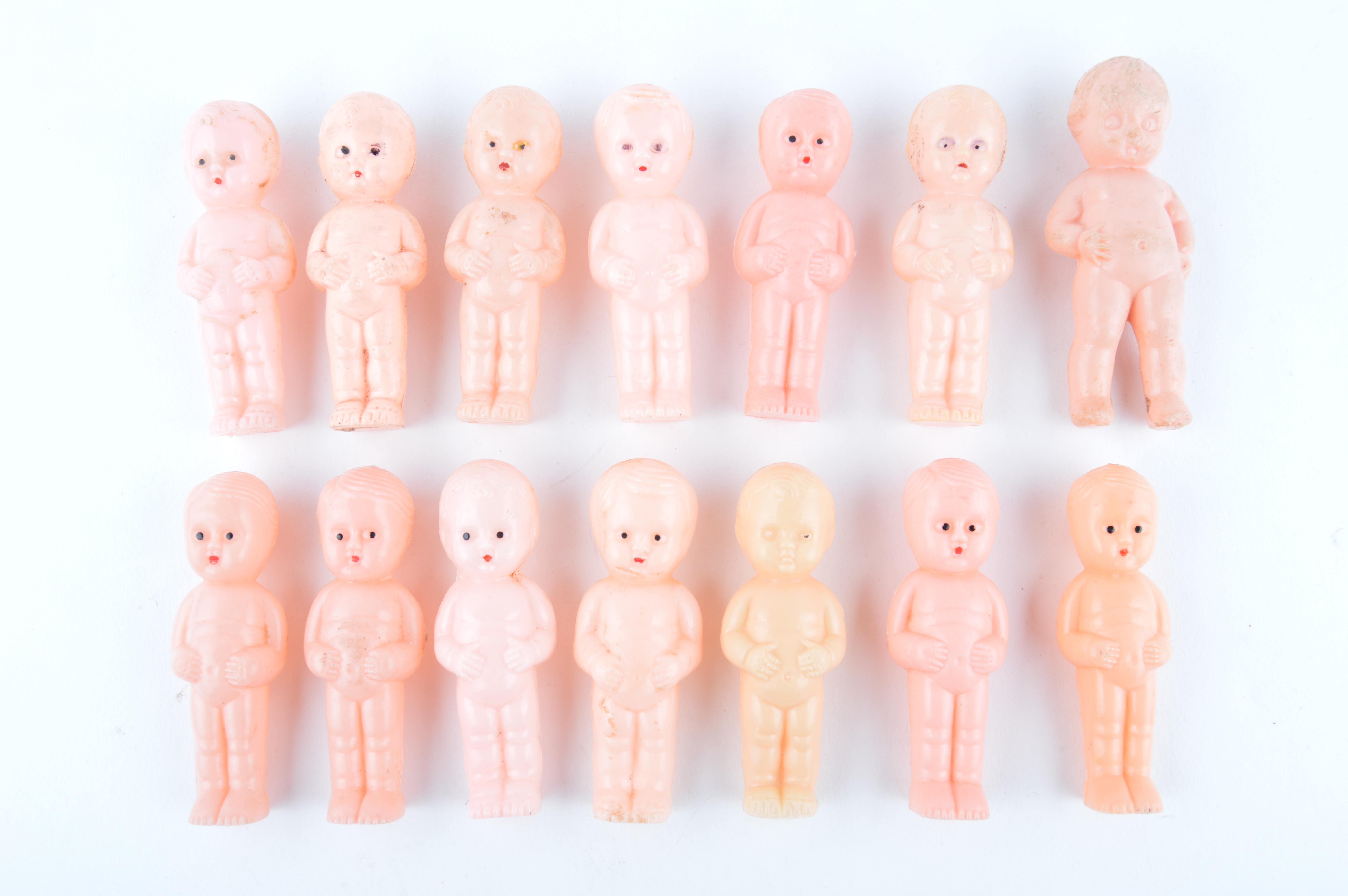 Assorted Vintage Plastic Mini-Babies