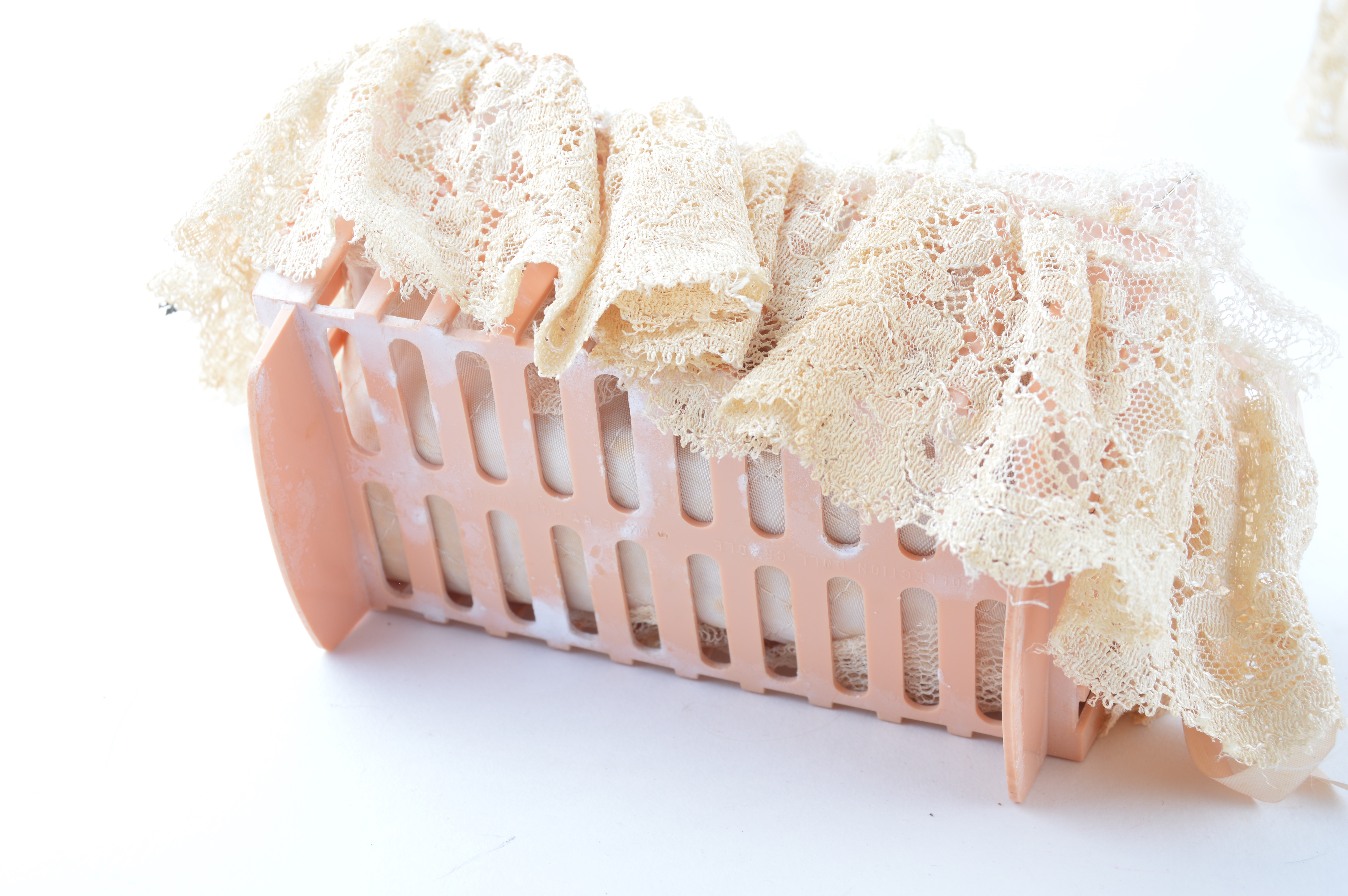 Three Vintage Hollywood Doll Baby Dolls with Bassinets