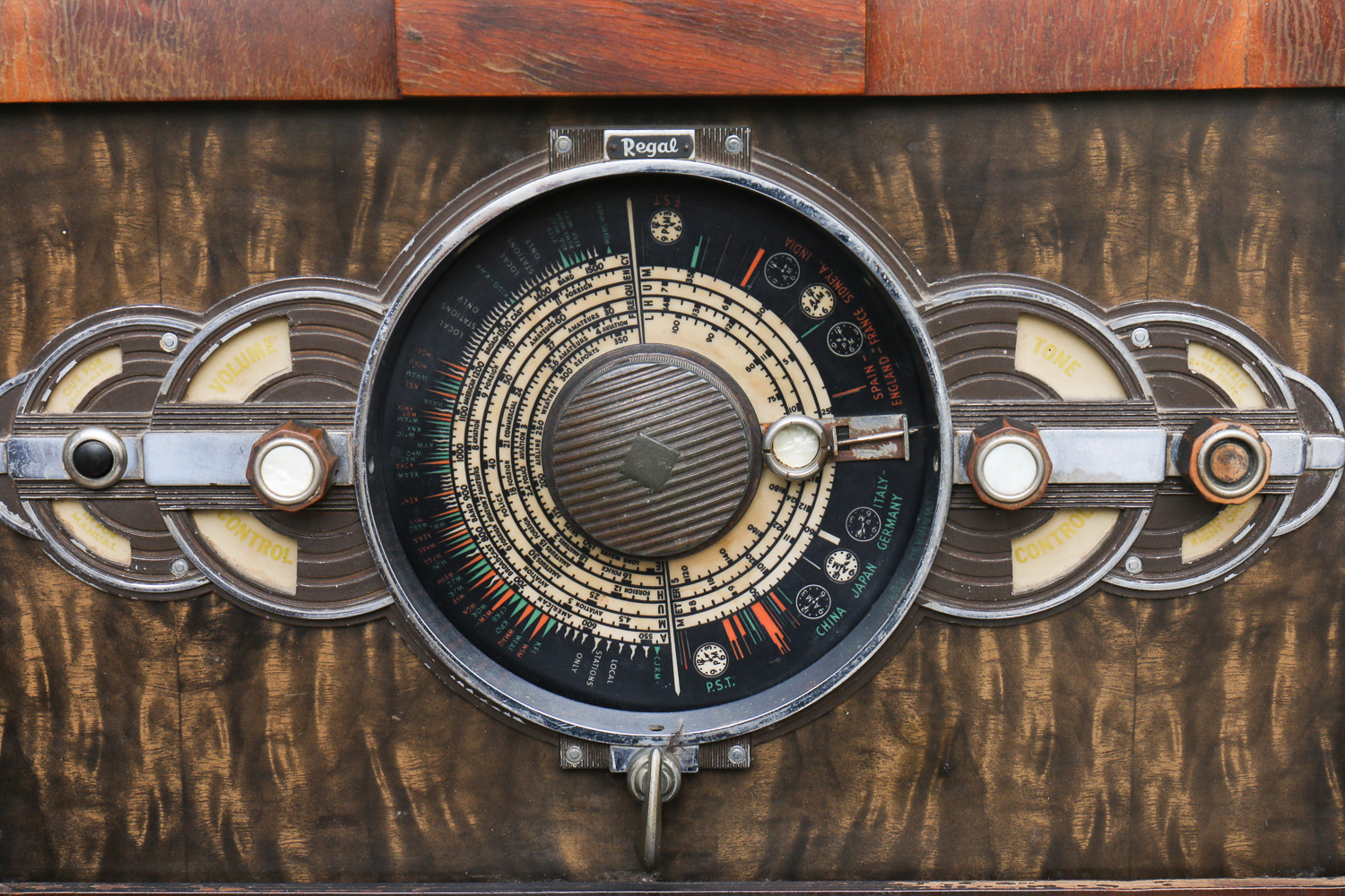 Vintage Regal Radio Cabinet