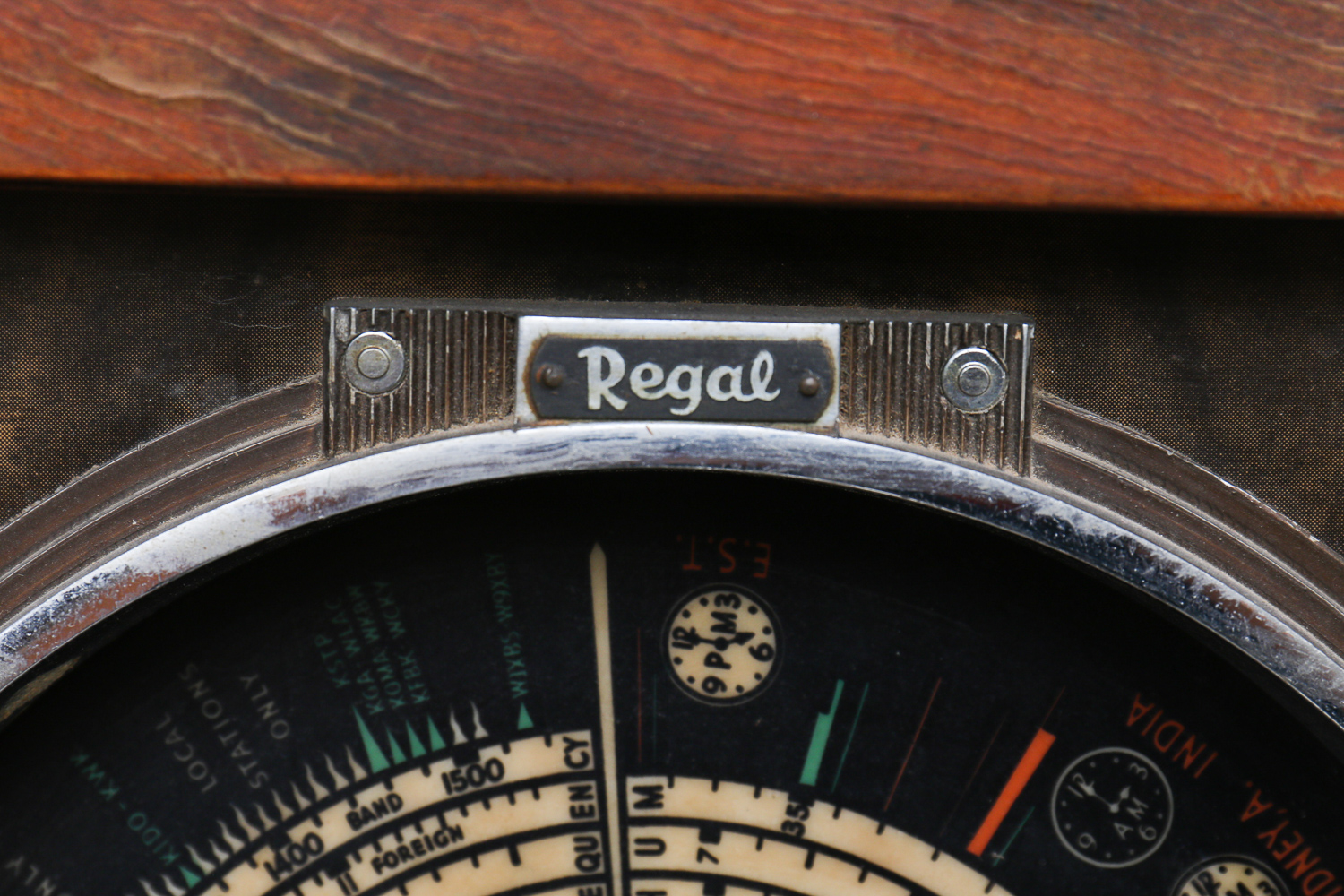 Vintage Regal Radio Cabinet