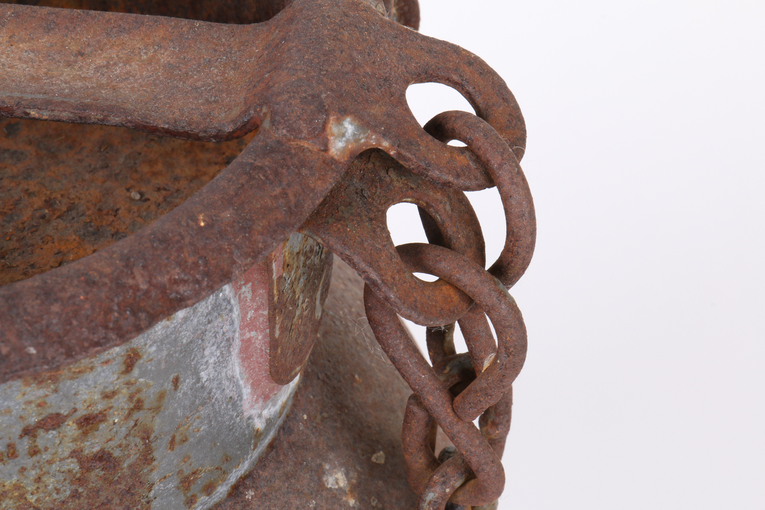 Vintage H&H Steel Milk Can