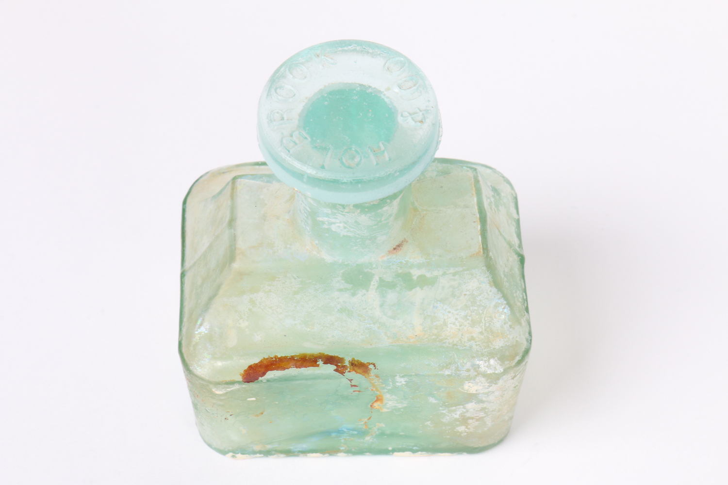 Viintage Colored Glass Bottle Collection