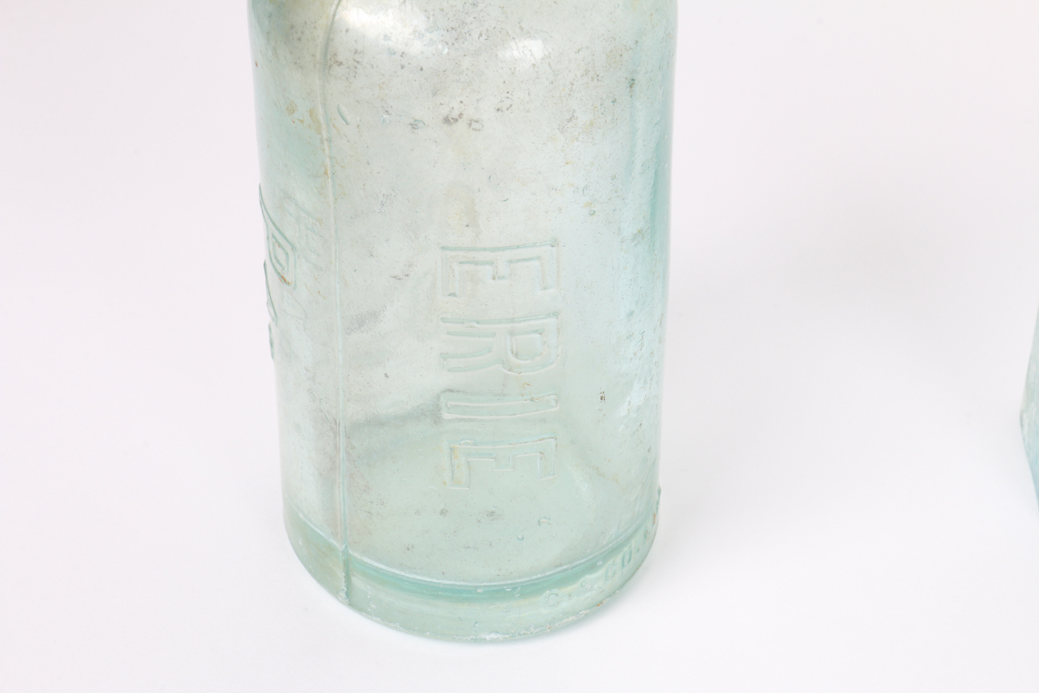 Viintage Colored Glass Bottle Collection