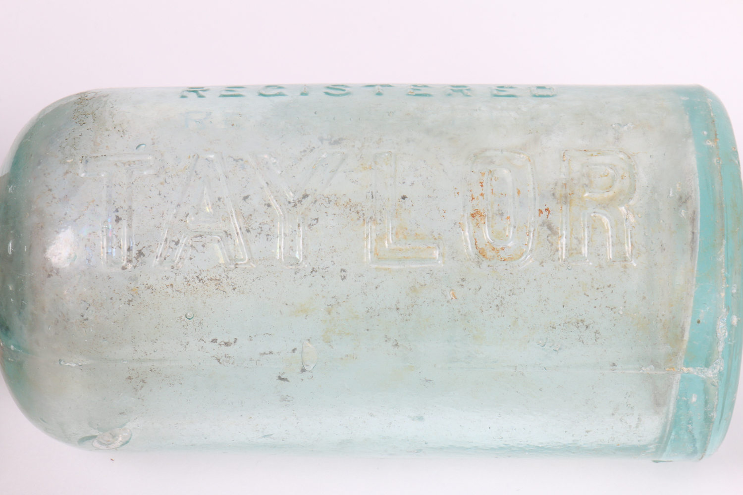 Viintage Colored Glass Bottle Collection