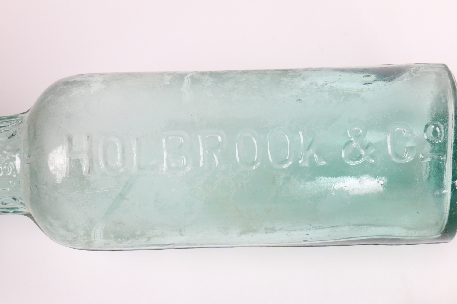 Viintage Colored Glass Bottle Collection