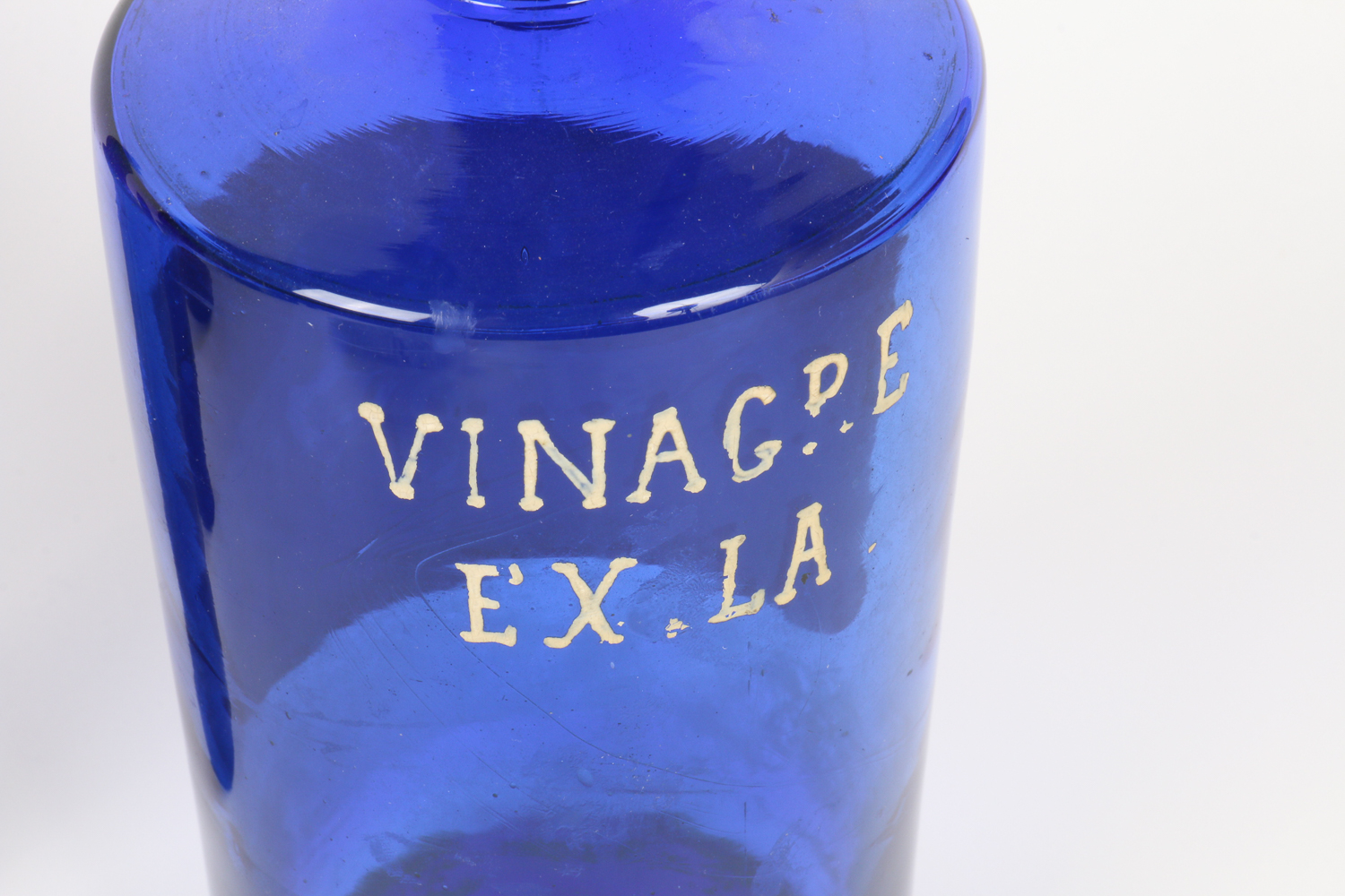 Viintage Colored Glass Bottle Collection