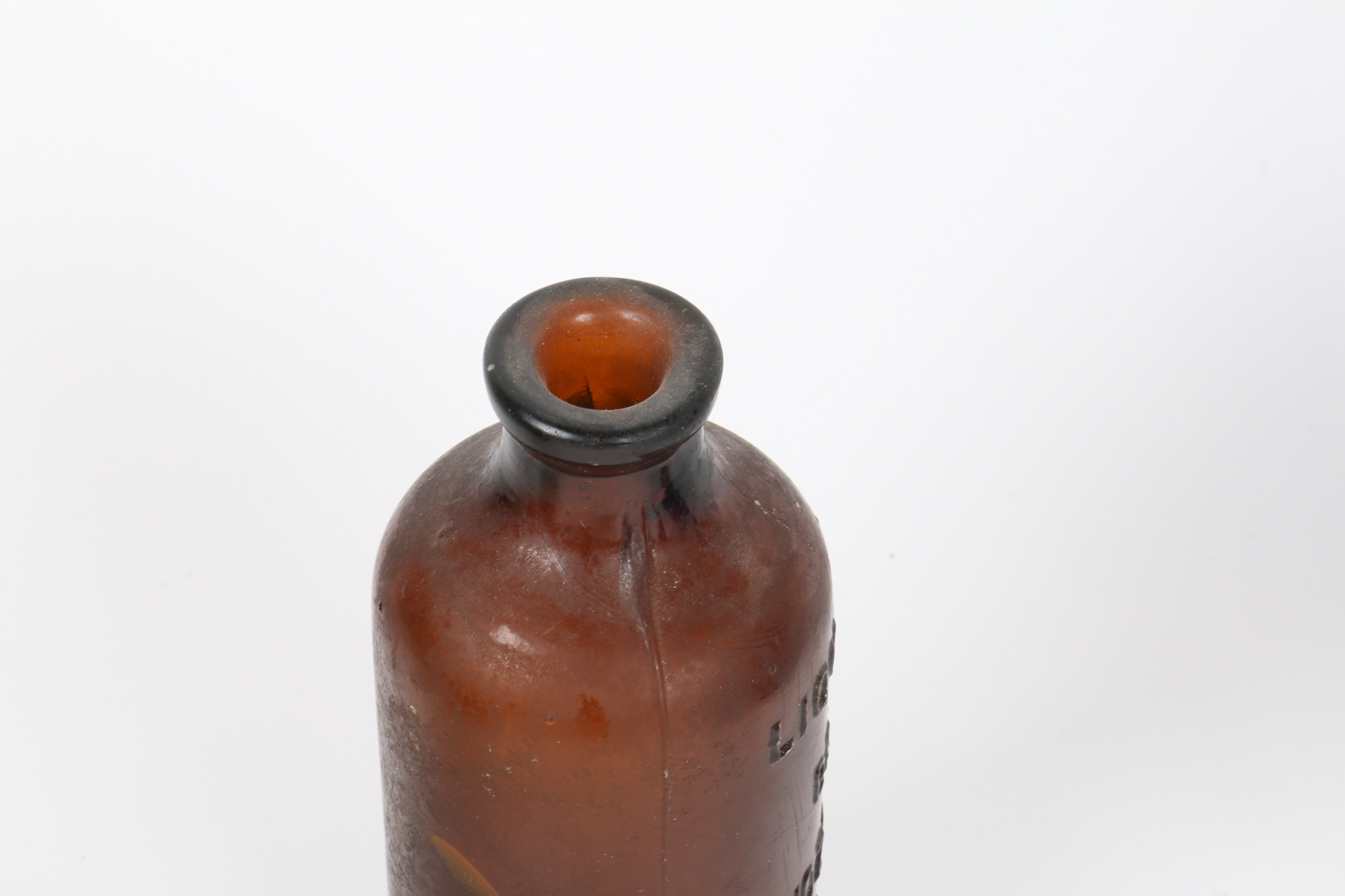 Viintage Colored Glass Bottle Collection