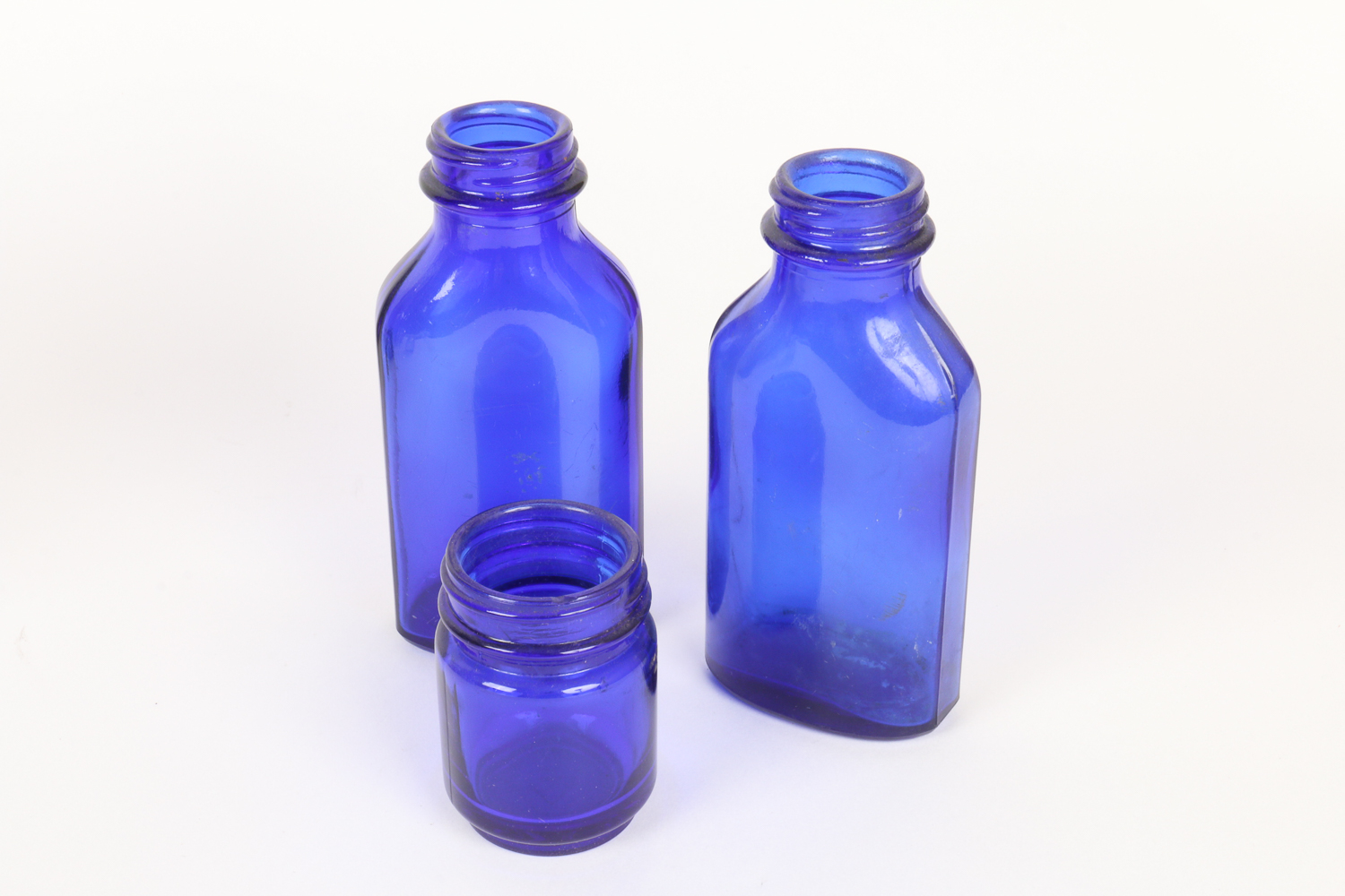 Vintage Glass Apothecary Bottle Collection