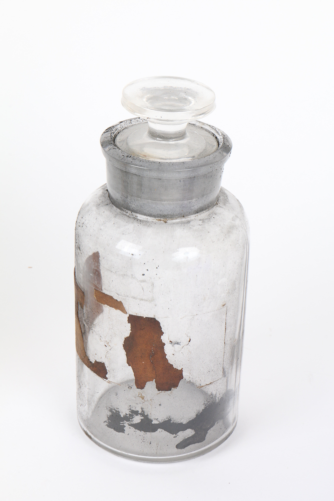 Vintage Glass Apothecary Bottle Collection