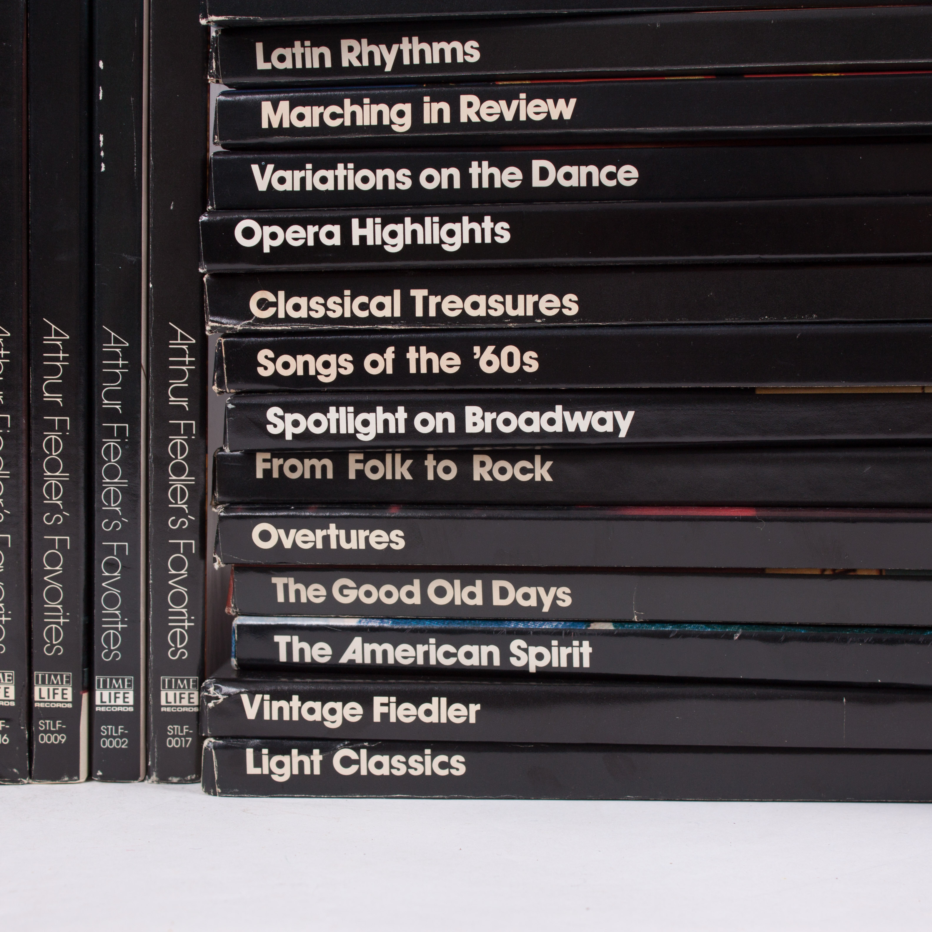Vintage "American Musicals" and "Arthur Fiedler's Favorites" Record Sets