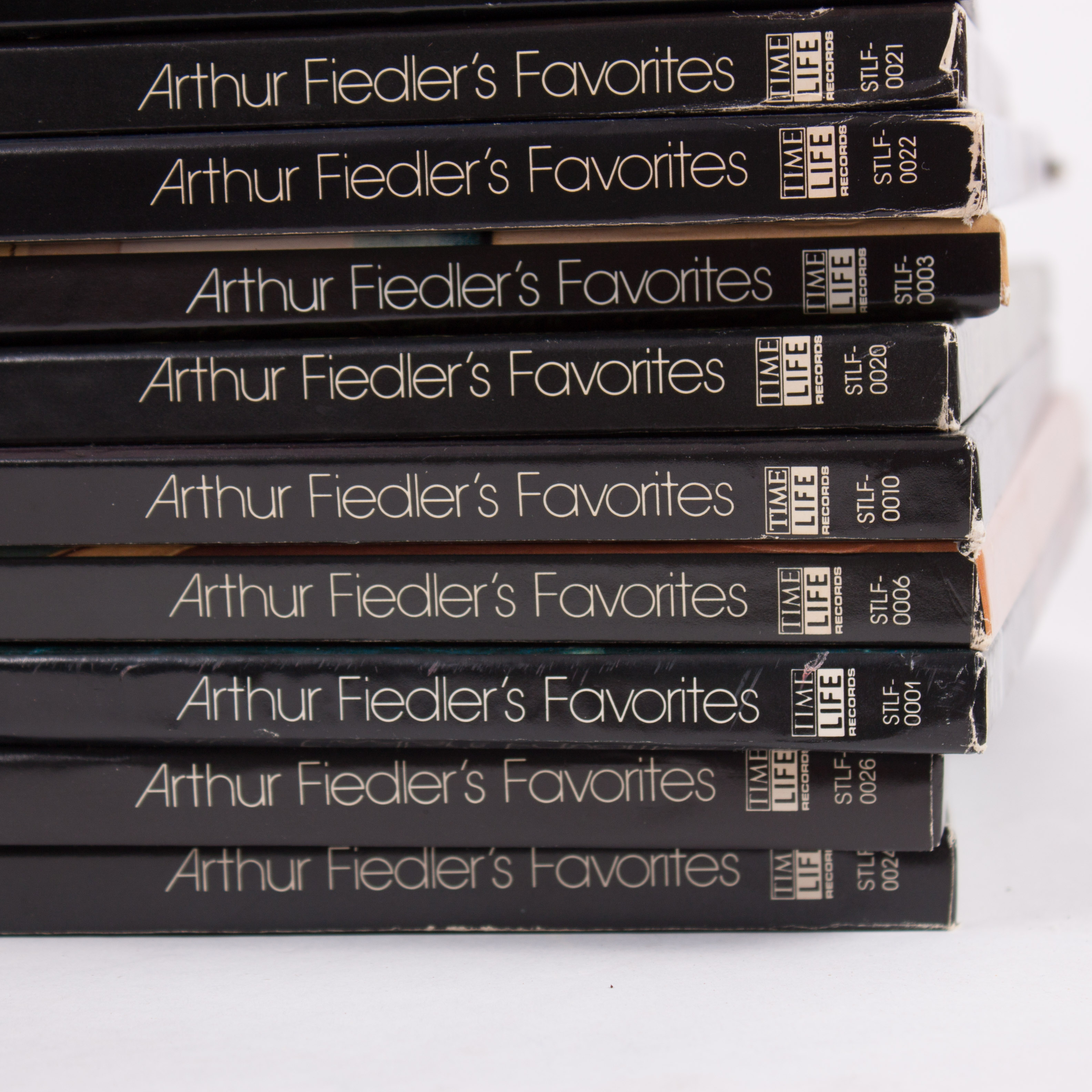 Vintage "American Musicals" and "Arthur Fiedler's Favorites" Record Sets