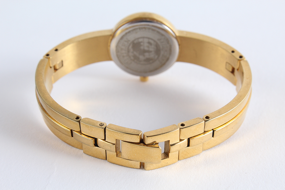 Citizen Eco-Drive Swarovski Crystal Gold-tone Watch and Bracelet Set
