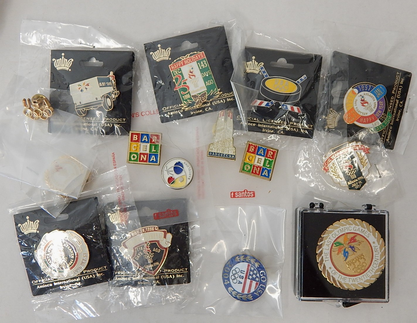 Olympic Pin Collection - Various Years