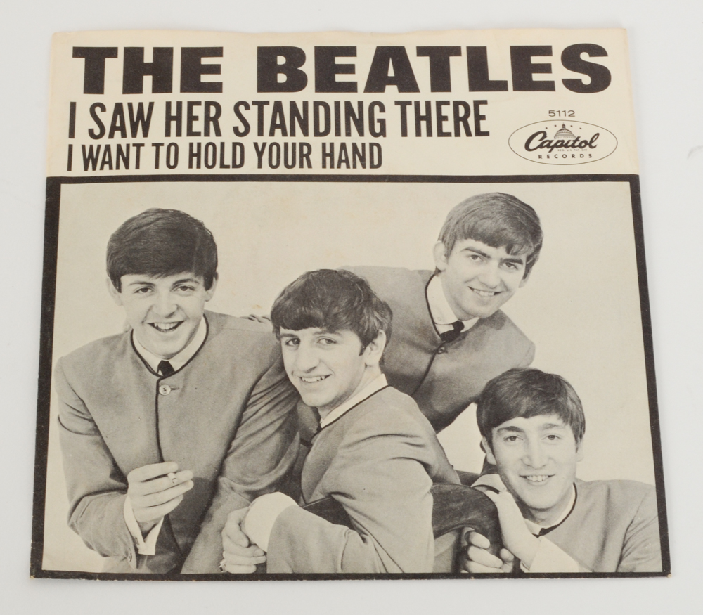 Original Beatles 45 RPM Records