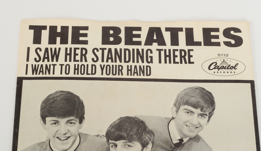 Original Beatles 45 RPM Records