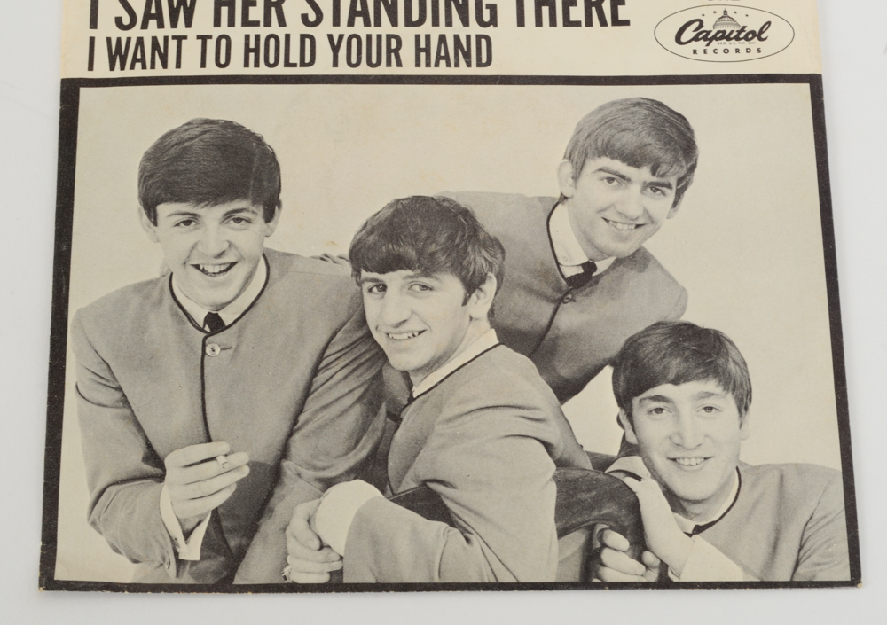 Original Beatles 45 RPM Records