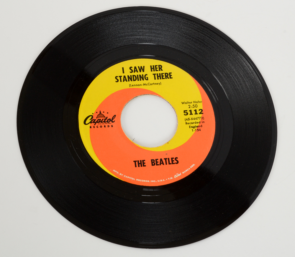 Original Beatles 45 RPM Records