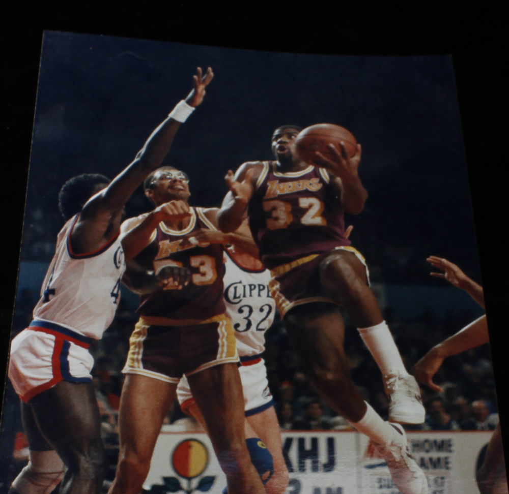 Earvin "Magic" Johnson First Day Envelope and Picture